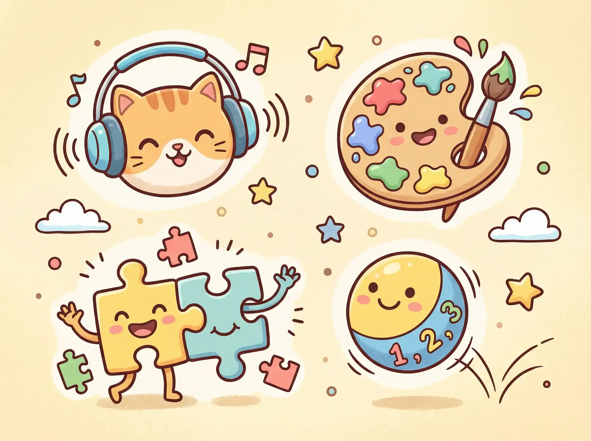 小朋友的手工作品 - ipz-573 益智创作